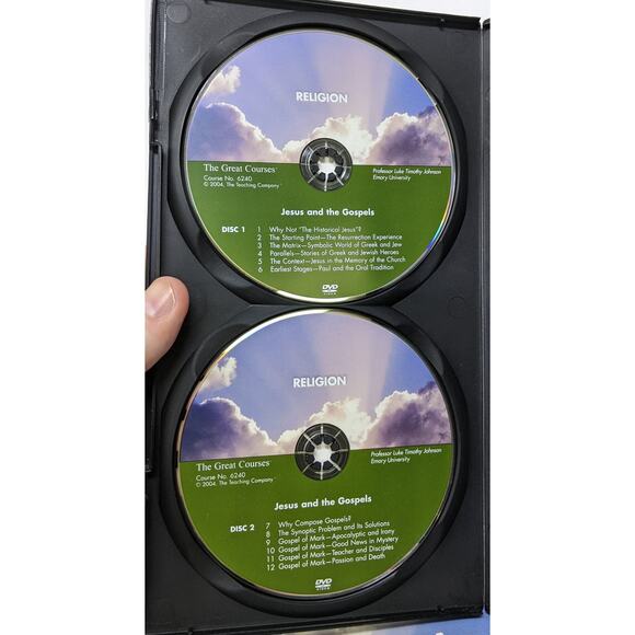 The Great Courses - Jesus and the Gospels - 36 Lectures on 6 DVDs MISSING BOOK 1 - Picture 6 of 8